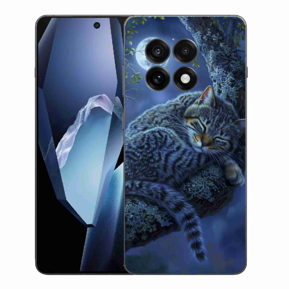 Gelový kryt mmCase na One Plus 13R - spící kočka