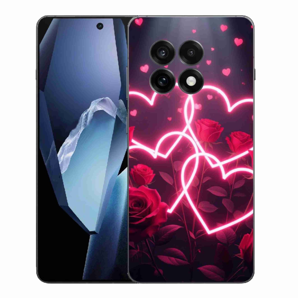 Gelový kryt mmCase na One Plus 13R - srdce lásky