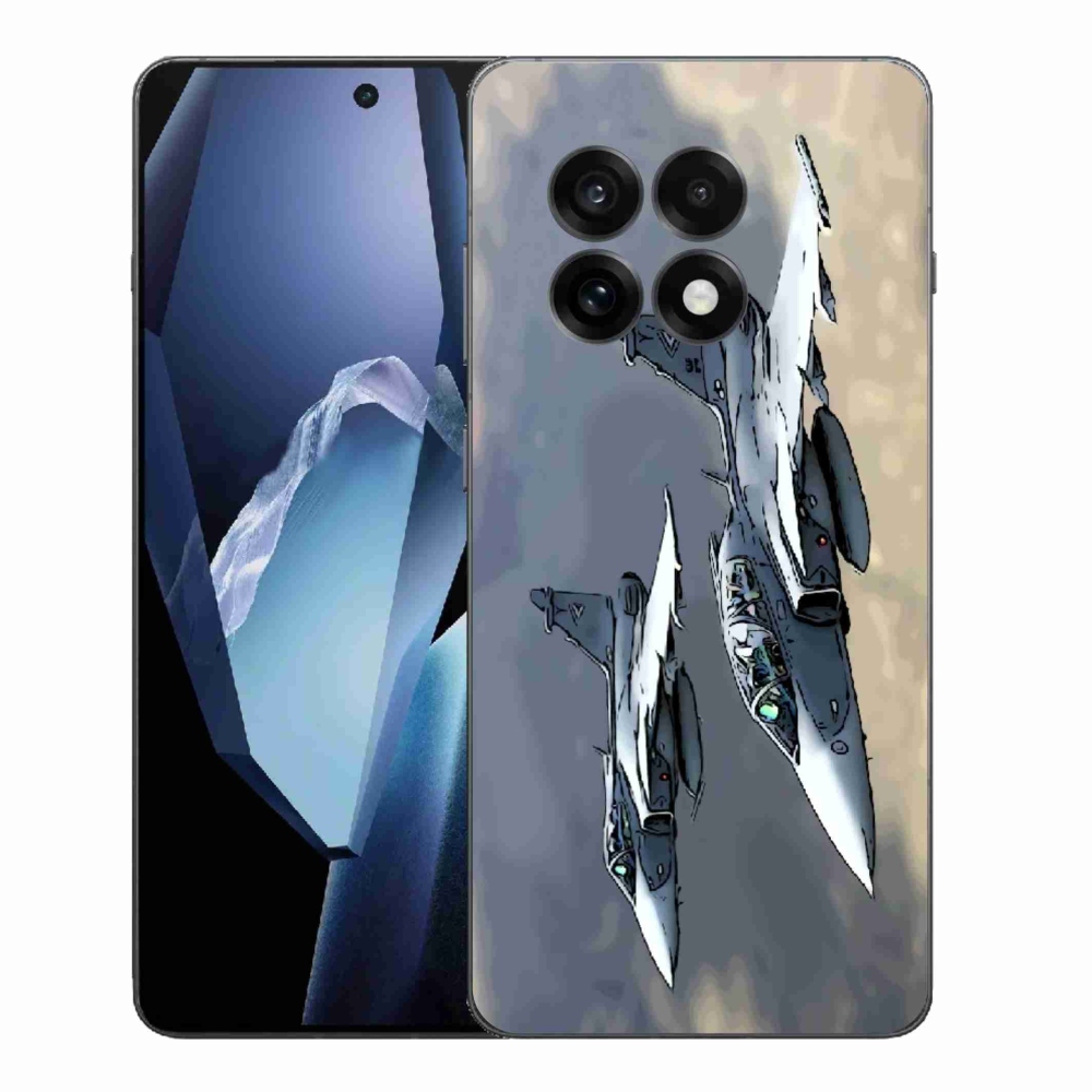 Gelový kryt mmCase na One Plus 13R - stíhačky