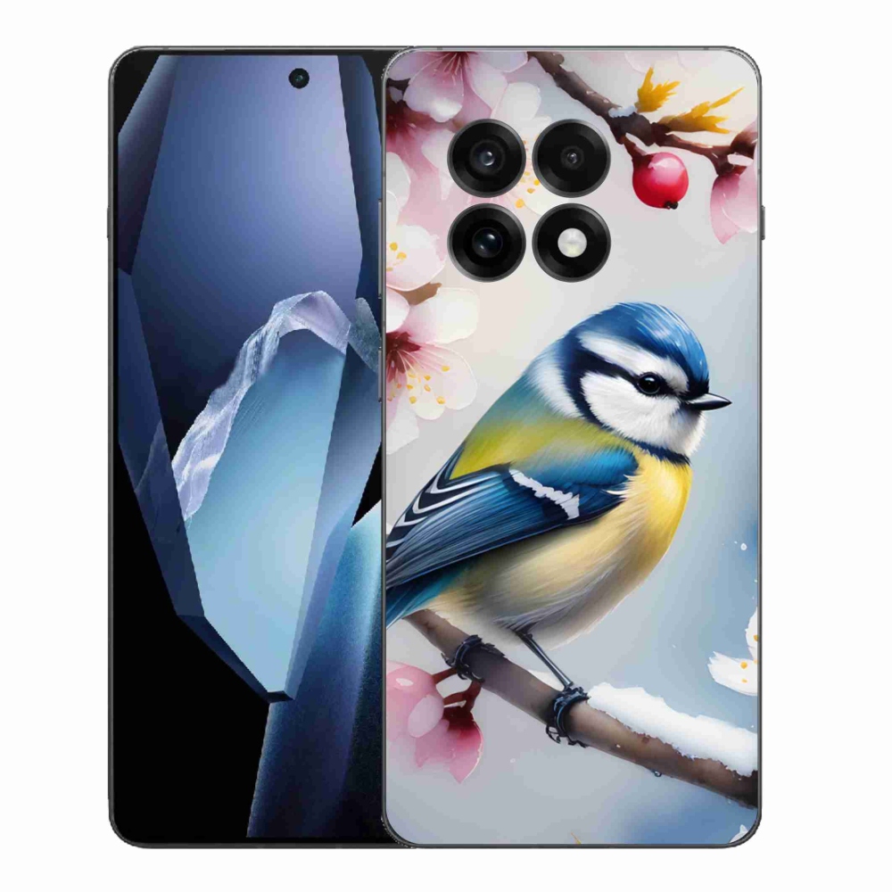 Gelový kryt mmCase na One Plus 13R - sýkorka