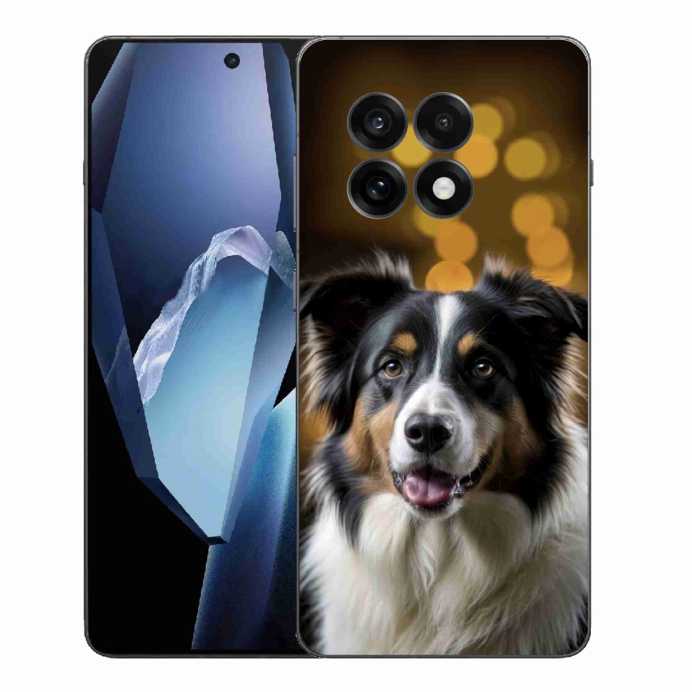 Gelový kryt mmCase na One Plus 13R - usměvavý australský ovčák