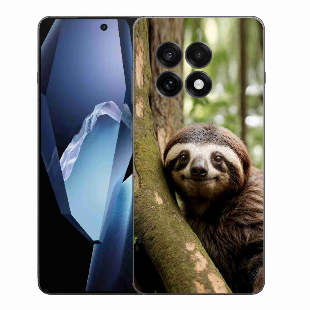 Gelový kryt mmCase na One Plus 13R - usměvavý lenochod