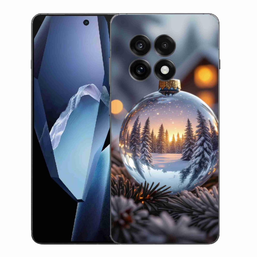Gelový kryt mmCase na One Plus 13R - vánoční ozdoba