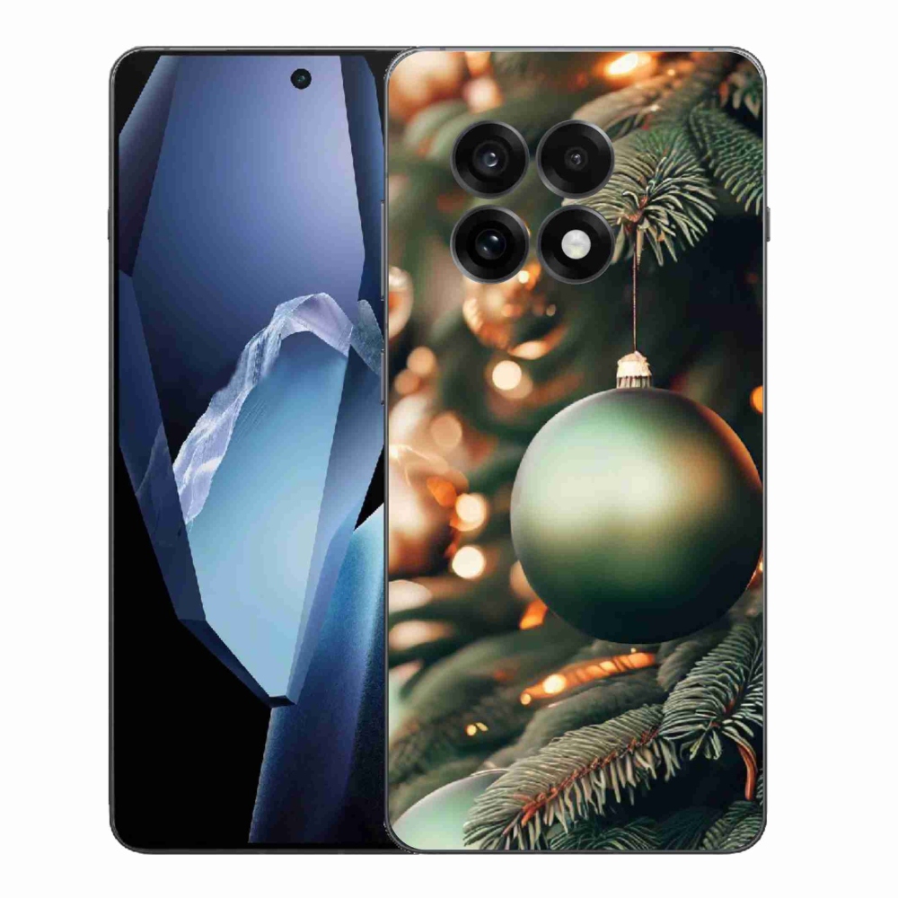 Gelový kryt mmCase na One Plus 13R - vánoční ozdoby 1