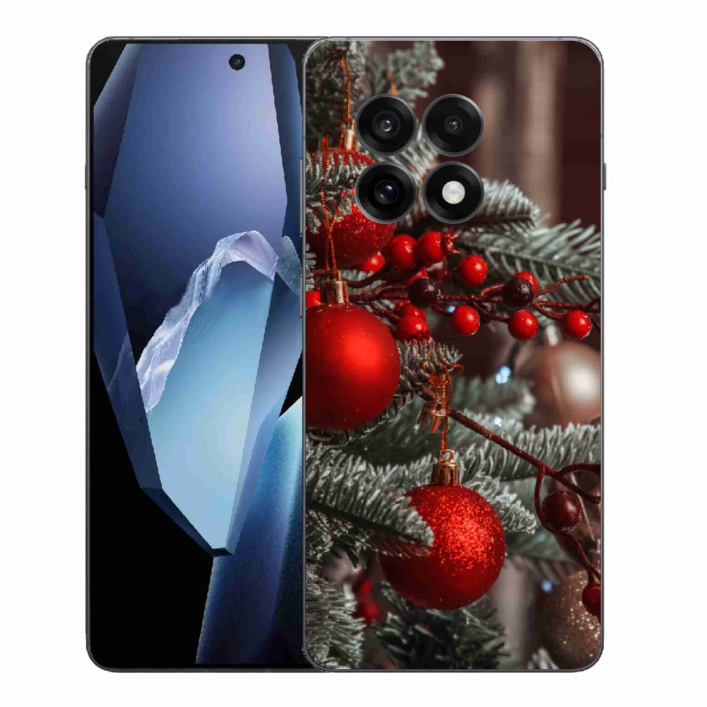 Gelový kryt mmCase na One Plus 13R - vánoční ozdoby 2