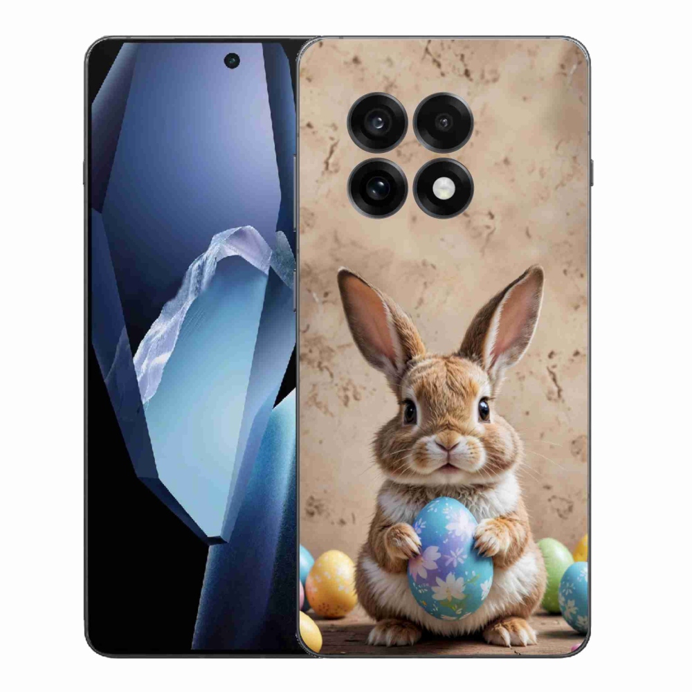 Gelový kryt mmCase na One Plus 13R - velikonoční králíček