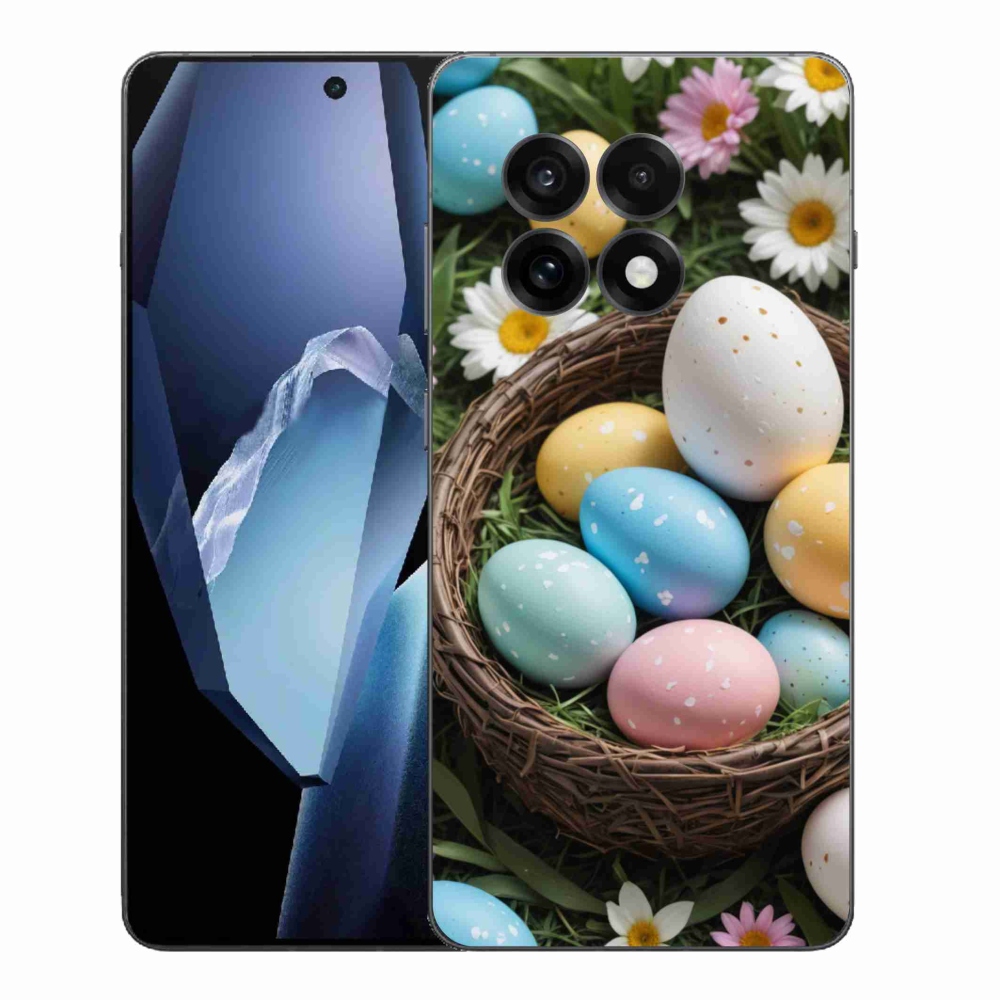 Gelový kryt mmCase na One Plus 13R - velikonoční vajíčka 2