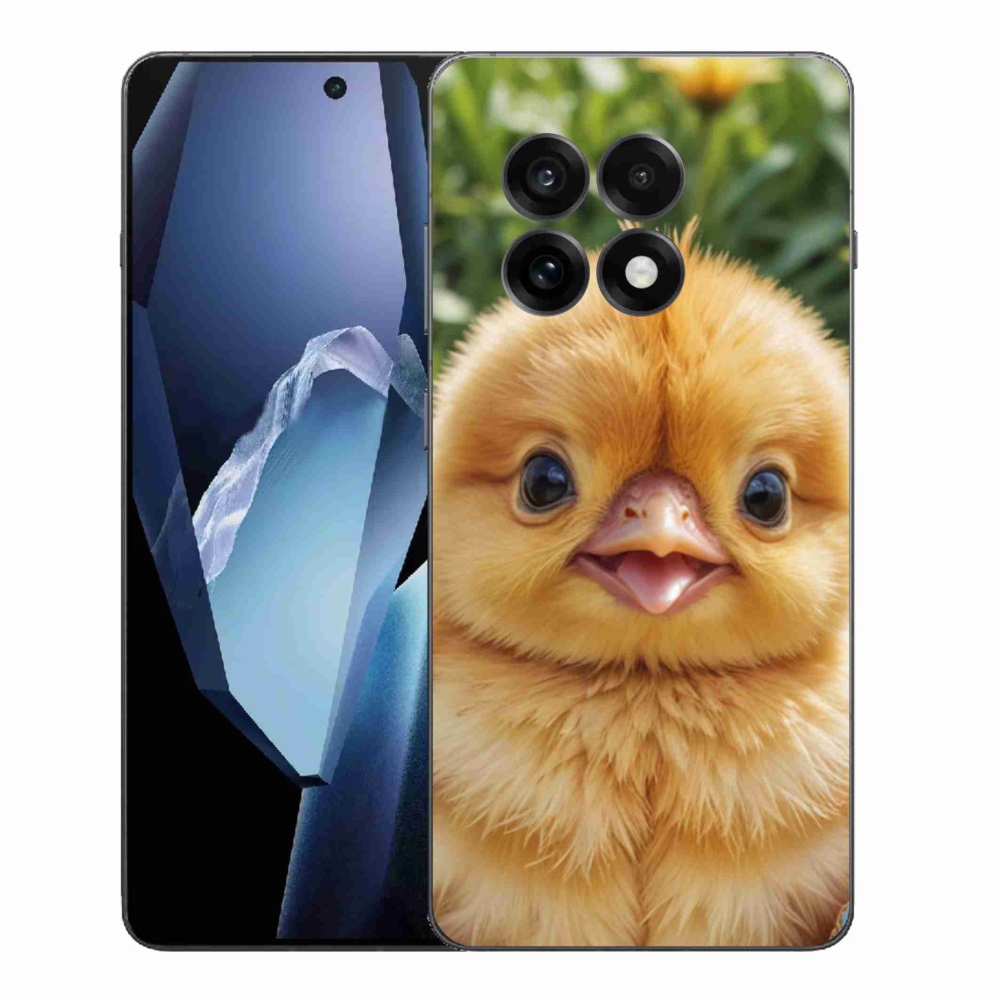 Gelový kryt mmCase na One Plus 13R - veselé kuřátko