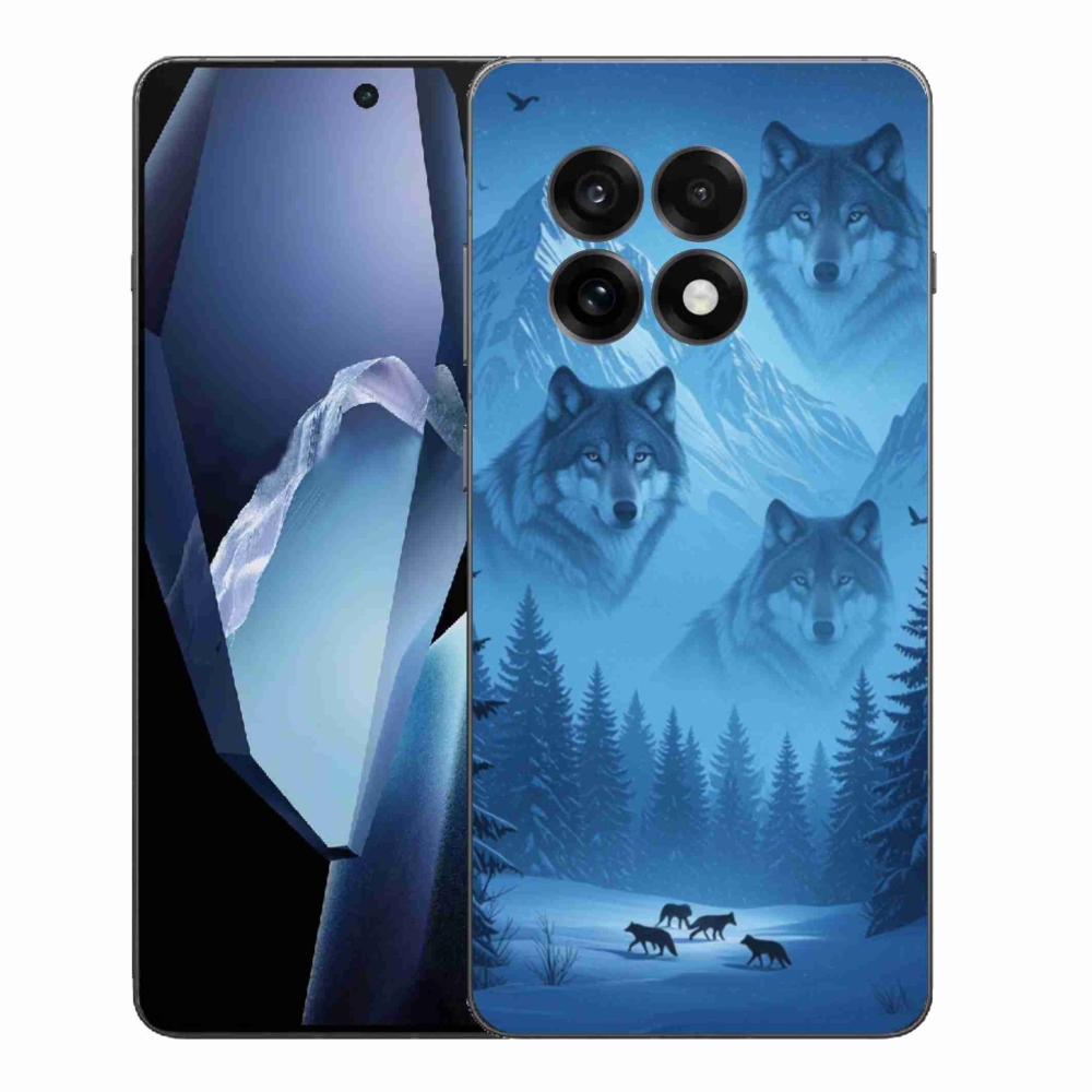 Gelový kryt mmCase na One Plus 13R - vlčí smečka