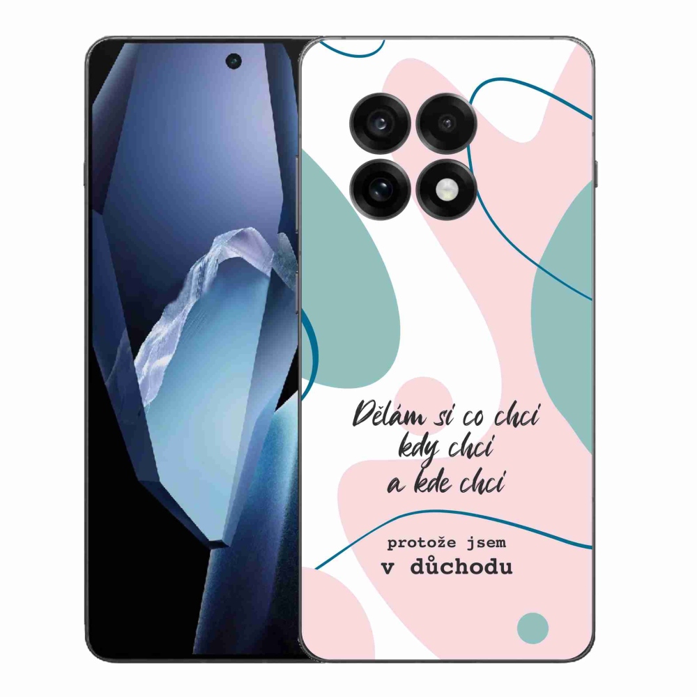 Gelový kryt mmCase na One Plus 13R - vtipný text 10 bílé pozadí