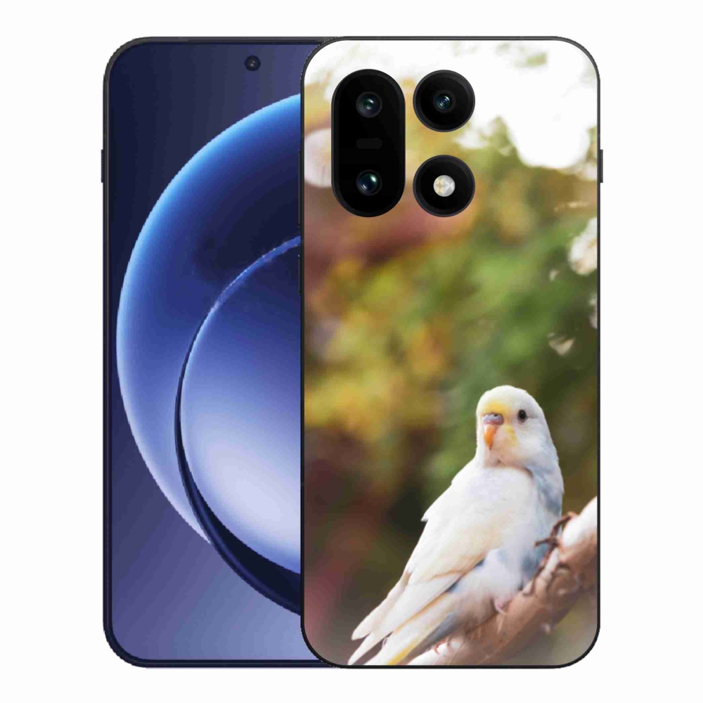 Gelový kryt mmCase na One Plus 15 - andulka bílá