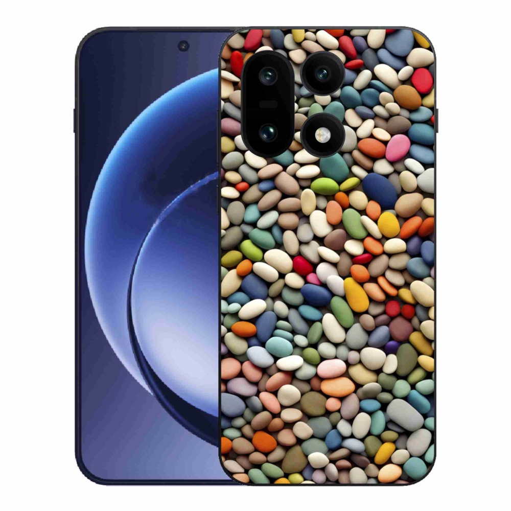 Gelový kryt mmCase na One Plus 15 - barevné kamínky 2