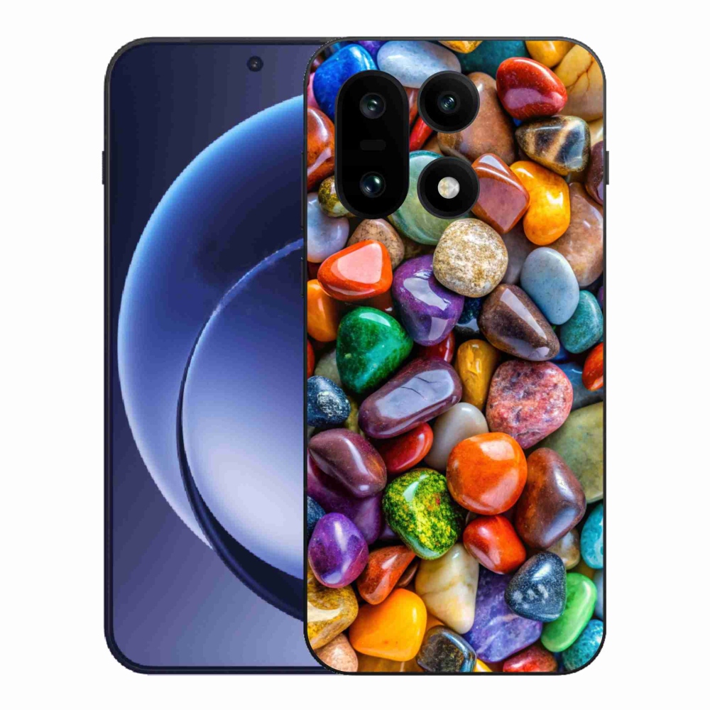 Gelový kryt mmCase na One Plus 15 - barevné kamínky