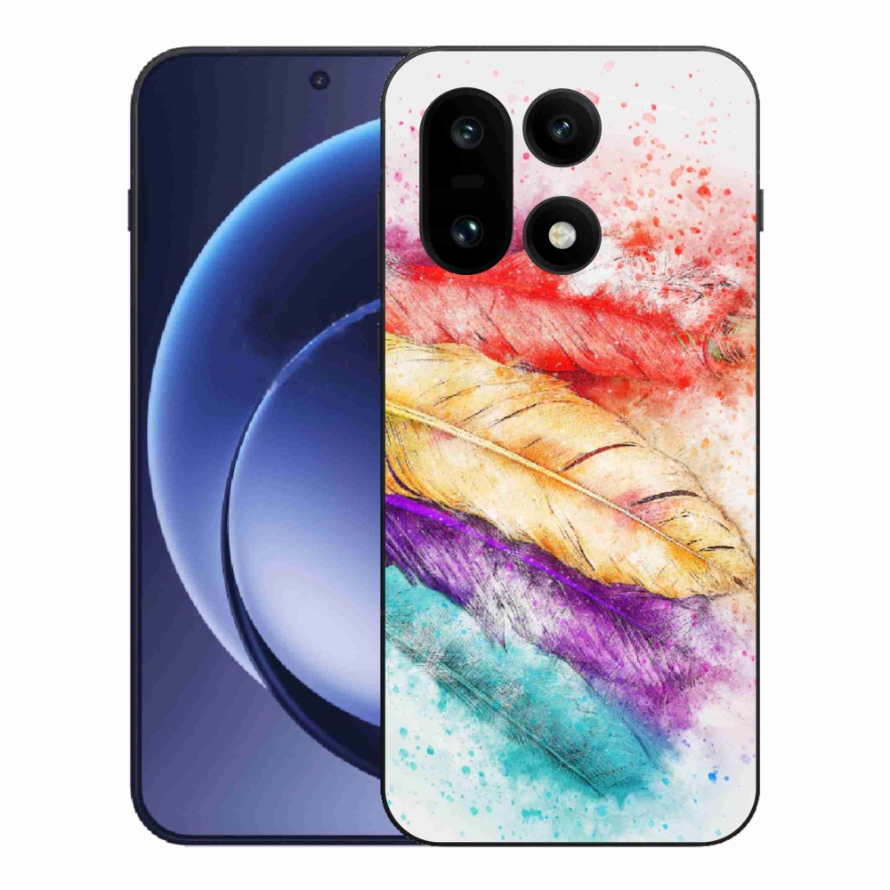 Gelový kryt mmCase na One Plus 15 - barevné peří