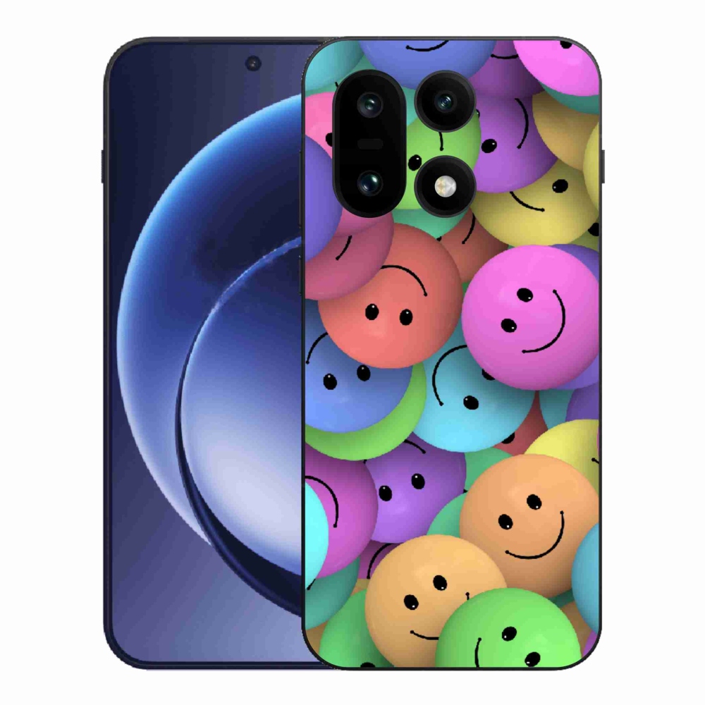 Gelový kryt mmCase na One Plus 15 - barevní smajlíci