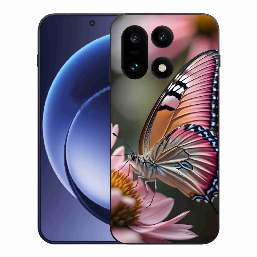 Gelový kryt mmCase na One Plus 15 - barevný motýl