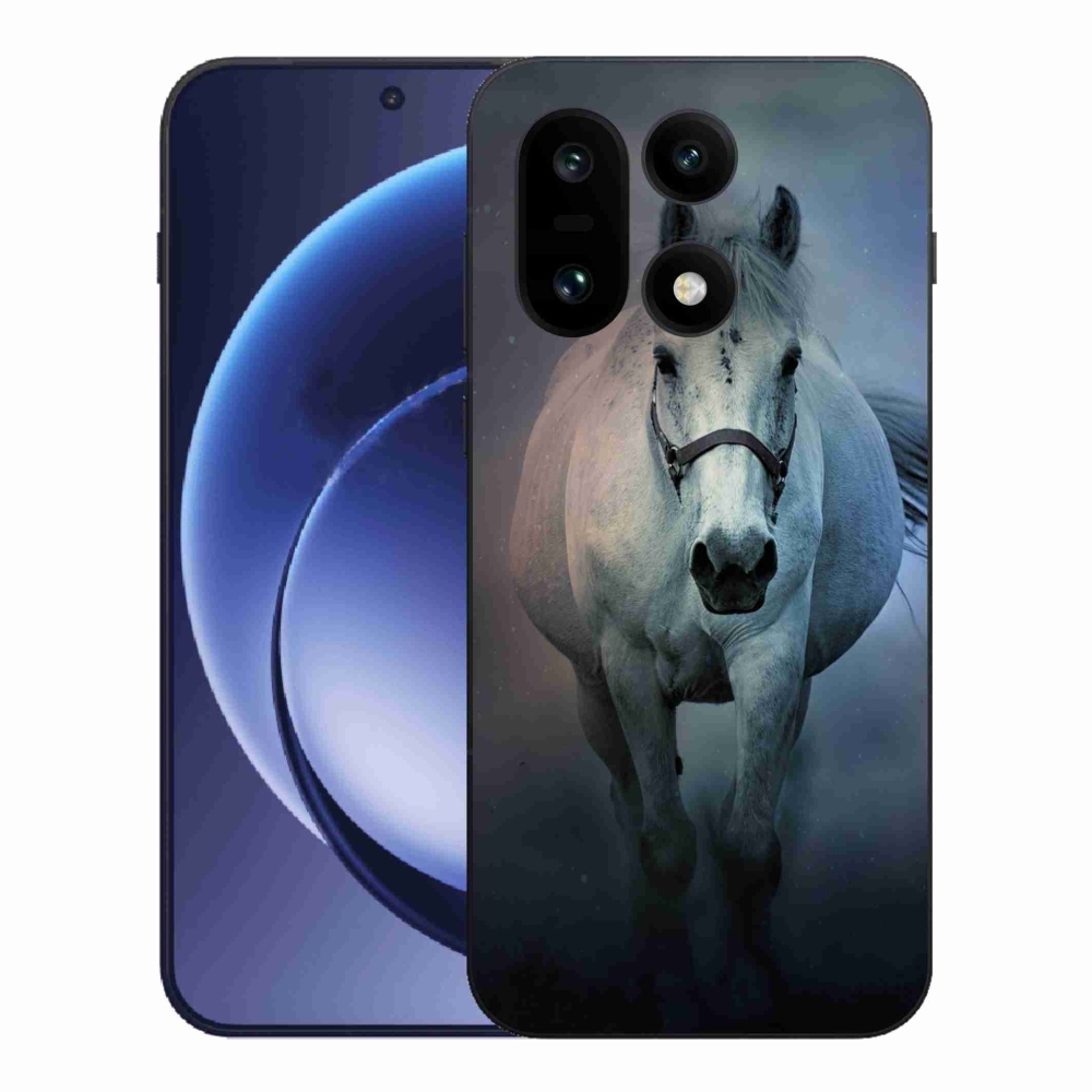 Gelový kryt mmCase na One Plus 15 - běžící bílý kůň