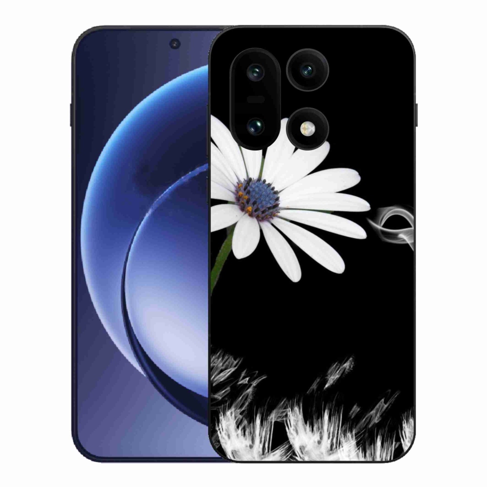 Gelový kryt mmCase na One Plus 15 - bílá květina
