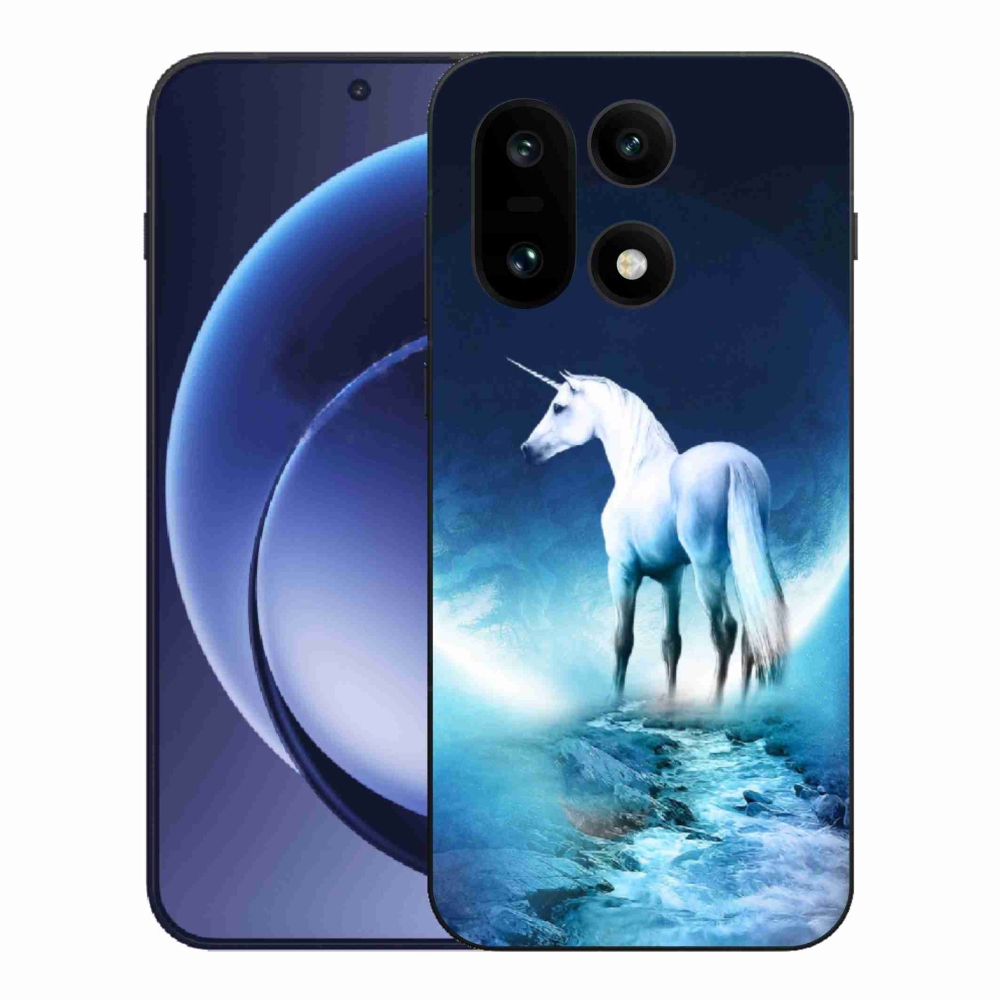 Gelový kryt mmCase na One Plus 15 - bílý jednorožec