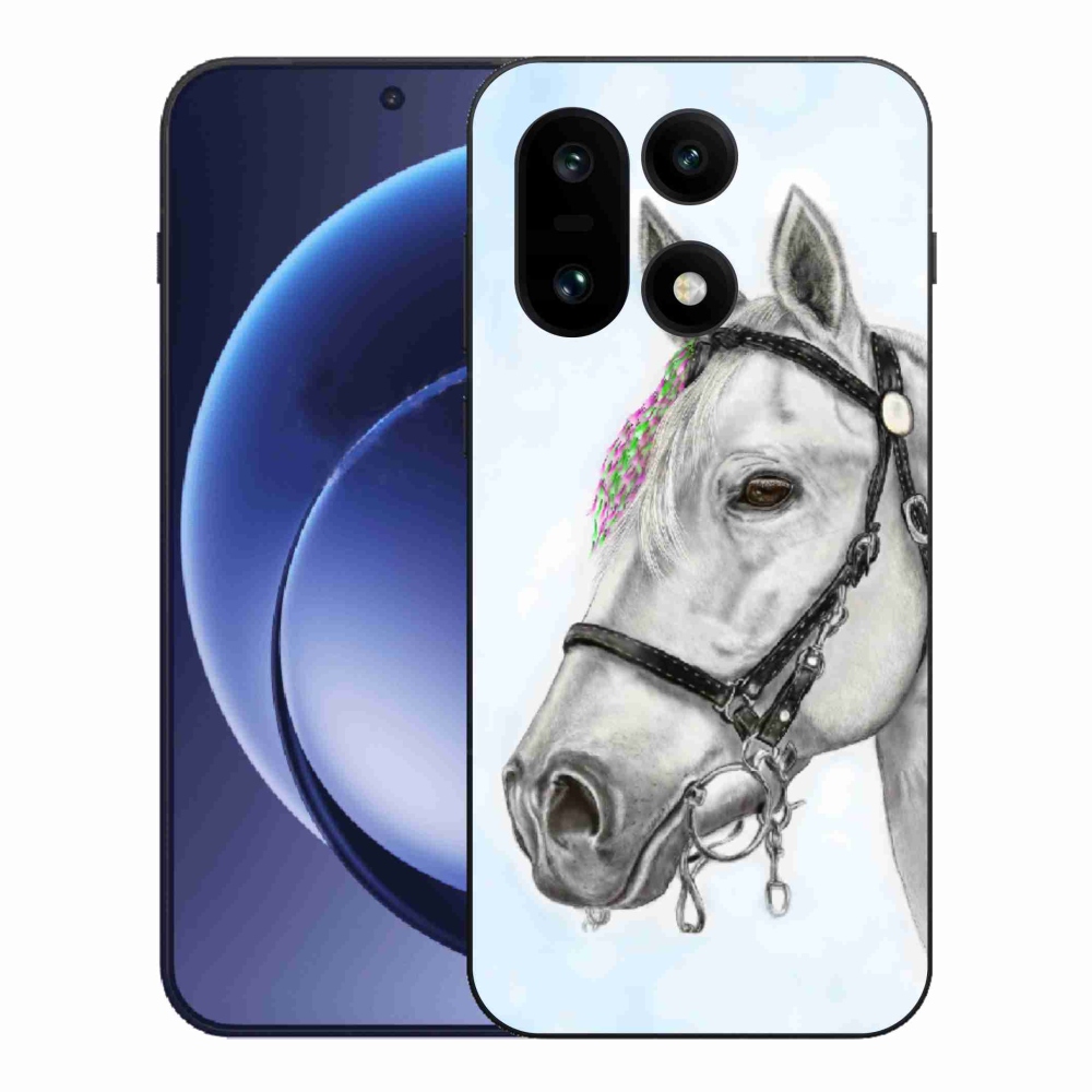 Gelový kryt mmCase na One Plus 15 - bílý kůň 1