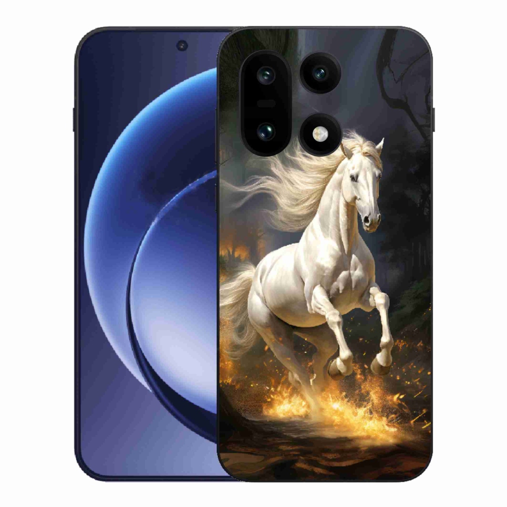 Gelový kryt mmCase na One Plus 15 - bílý kůň 2