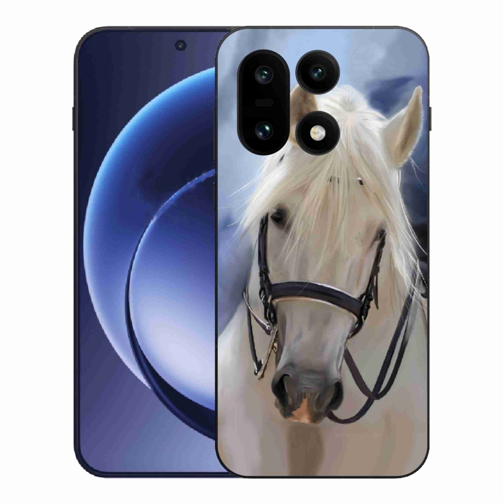 Gelový kryt mmCase na One Plus 15 - bílý kůň
