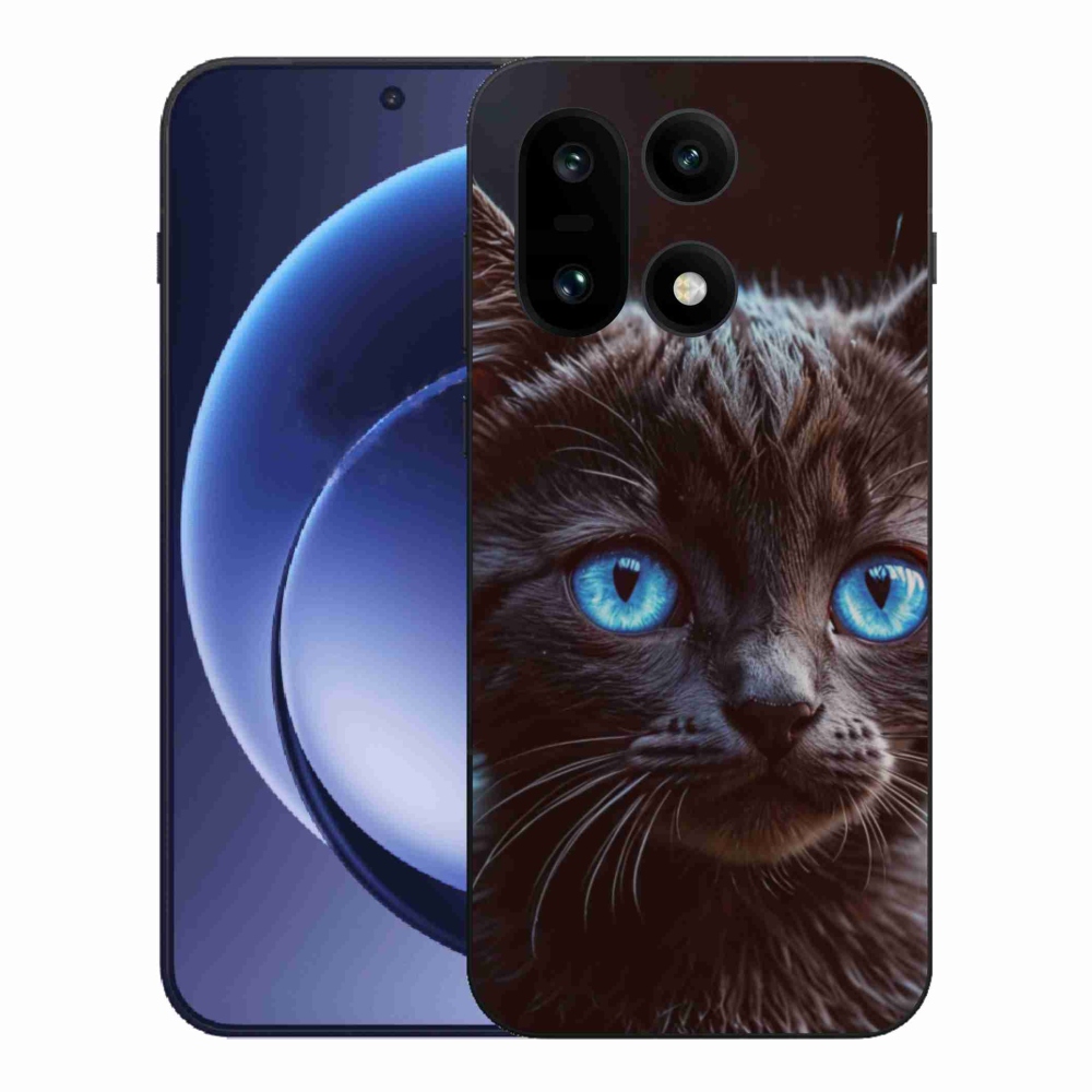 Gelový kryt mmCase na One Plus 15 - černé kotě 2