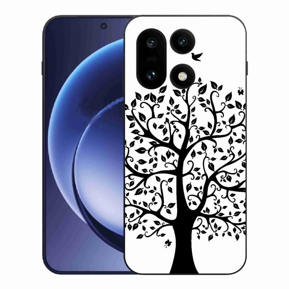 Gelový kryt mmCase na One Plus 15 - černobílý strom