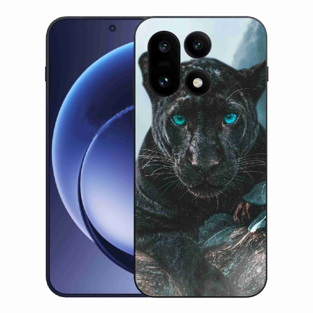 Gelový kryt mmCase na One Plus 15 - černý panter