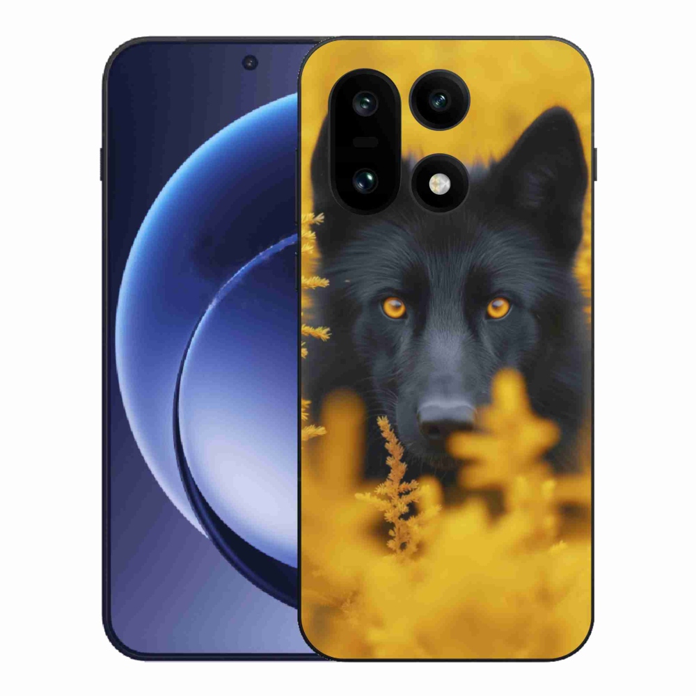 Gelový kryt mmCase na One Plus 15 - černý vlk 2