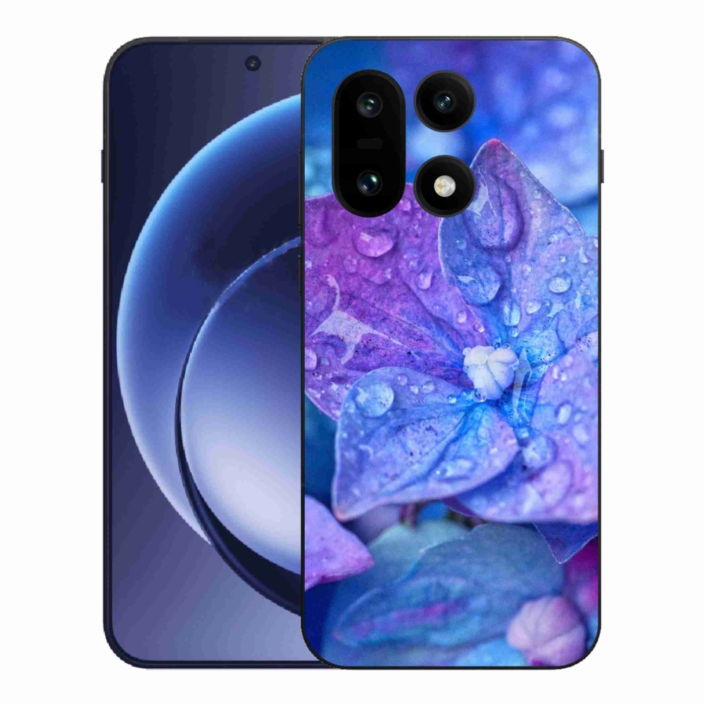 Gelový kryt mmCase na One Plus 15 - fialový květ