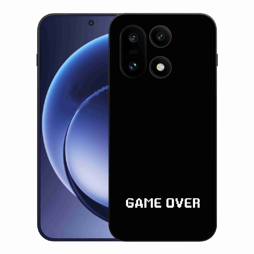 Gelový kryt mmCase na One Plus 15 - game over černé pozadí