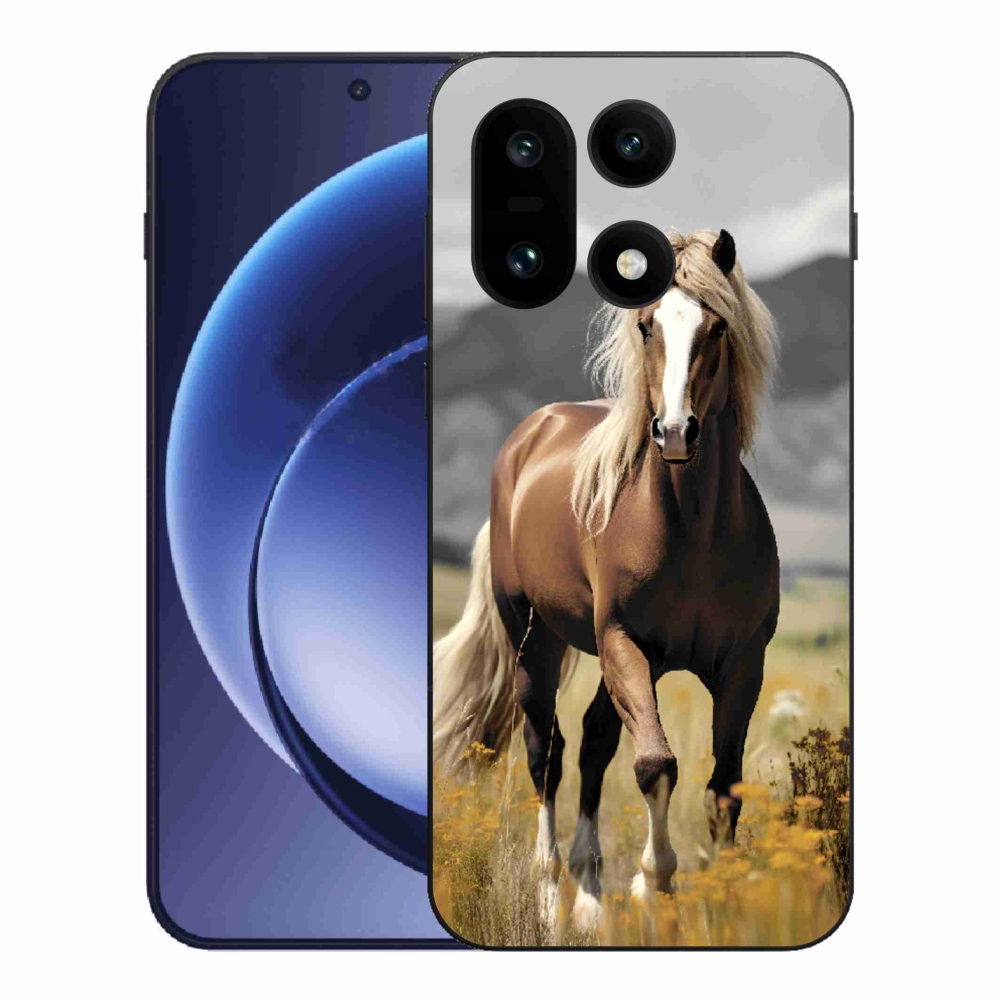 Gelový kryt mmCase na One Plus 15 - hnědý kůň 1