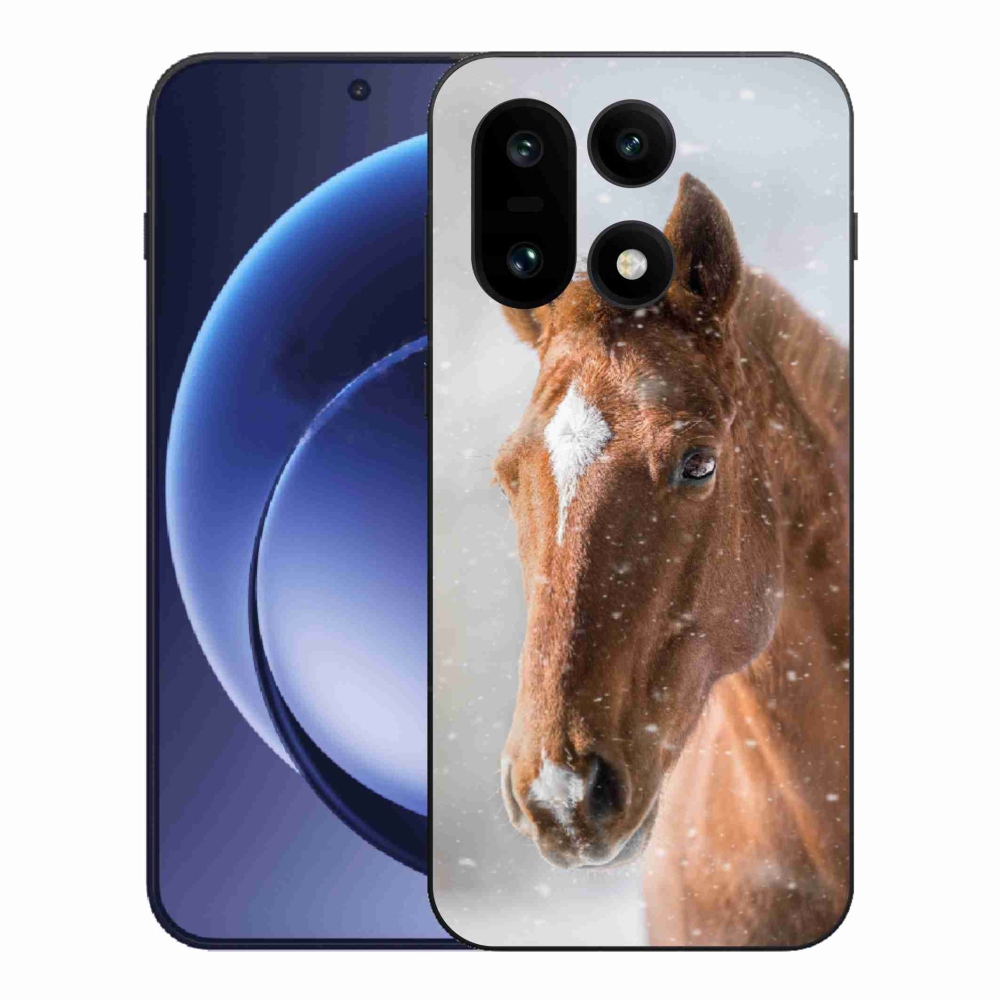 Gelový kryt mmCase na One Plus 15 - hnědý kůň 2
