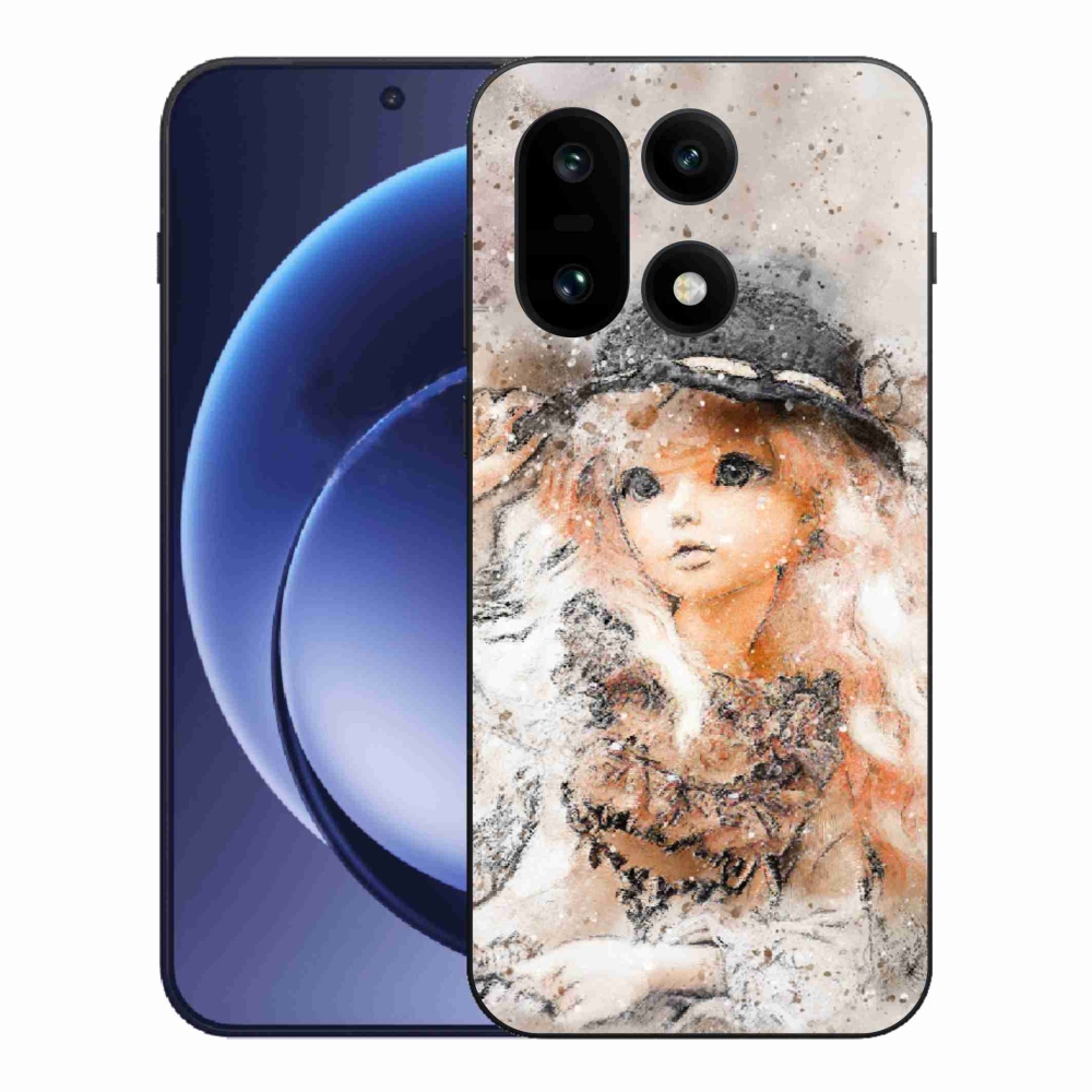 Gelový kryt mmCase na One Plus 15 - holčička s kloboukem