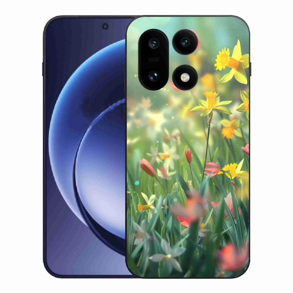 Gelový kryt mmCase na One Plus 15 - jarní květy