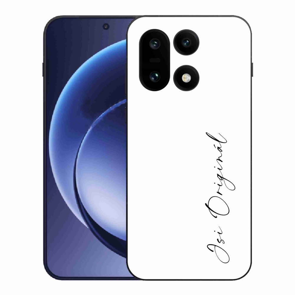 Gelový kryt mmCase na One Plus 15 - jsi originál bílé pozadí