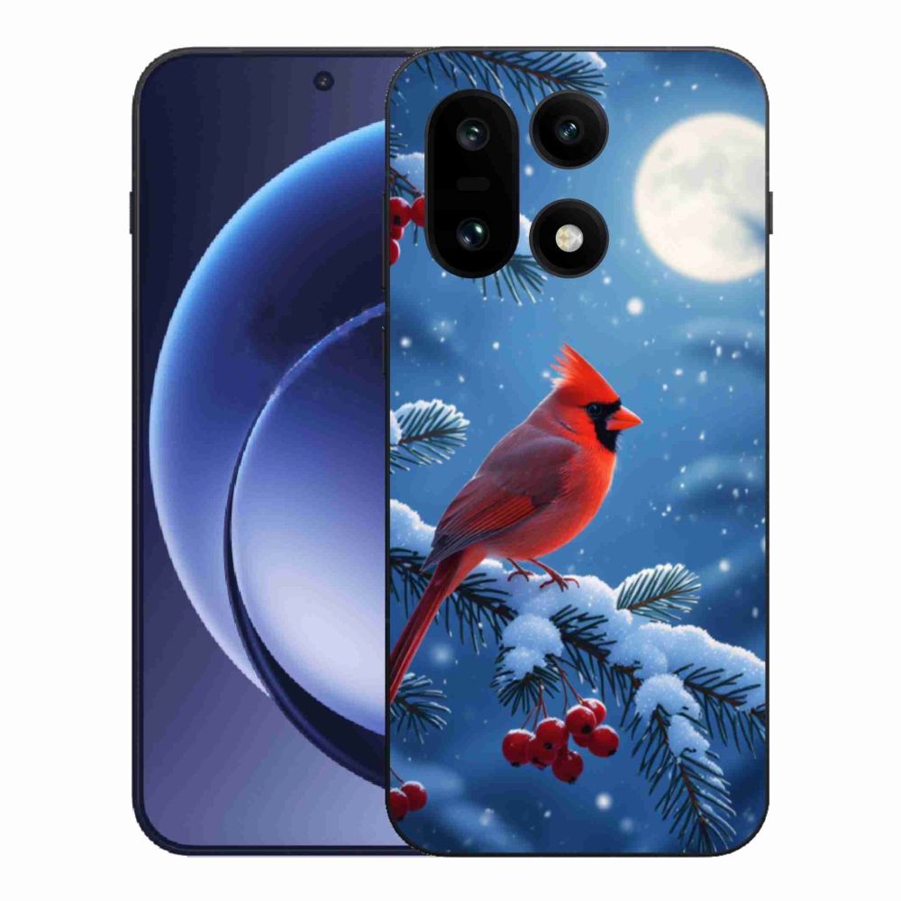 Gelový kryt mmCase na One Plus 15 - kardinál červený