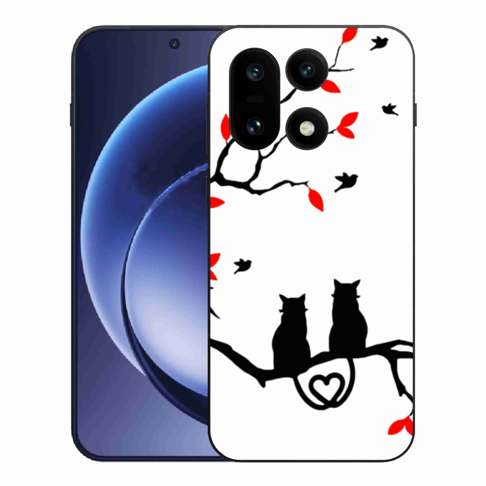 Gelový kryt mmCase na One Plus 15 - kočičí láska