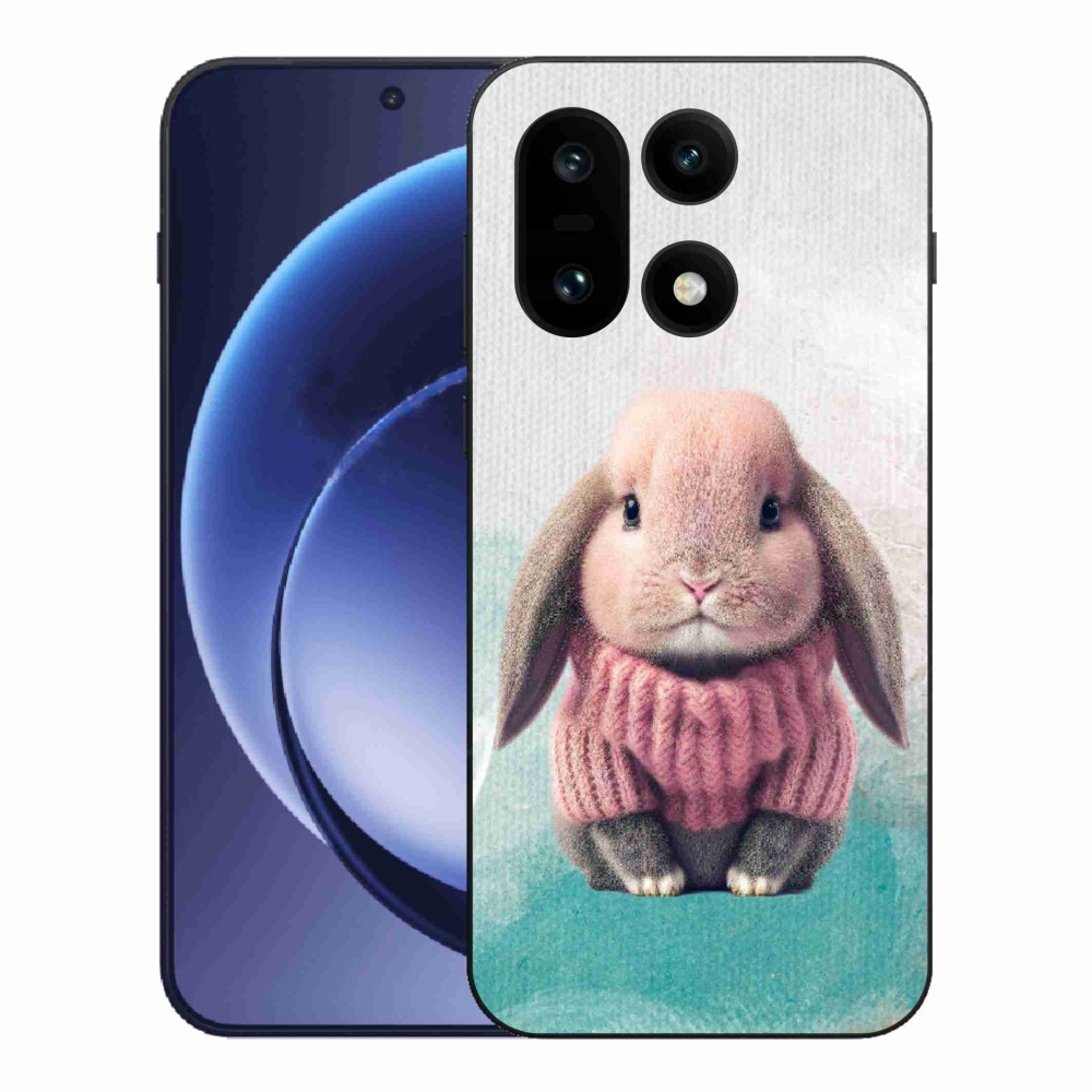 Gelový kryt mmCase na One Plus 15 - králíček ve svetru