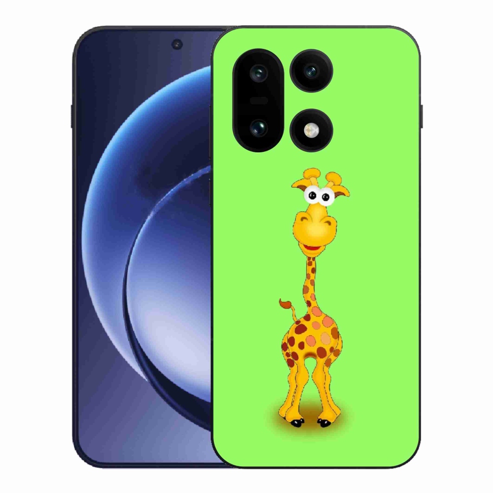 Gelový kryt mmCase na One Plus 15 - kreslená žirafa