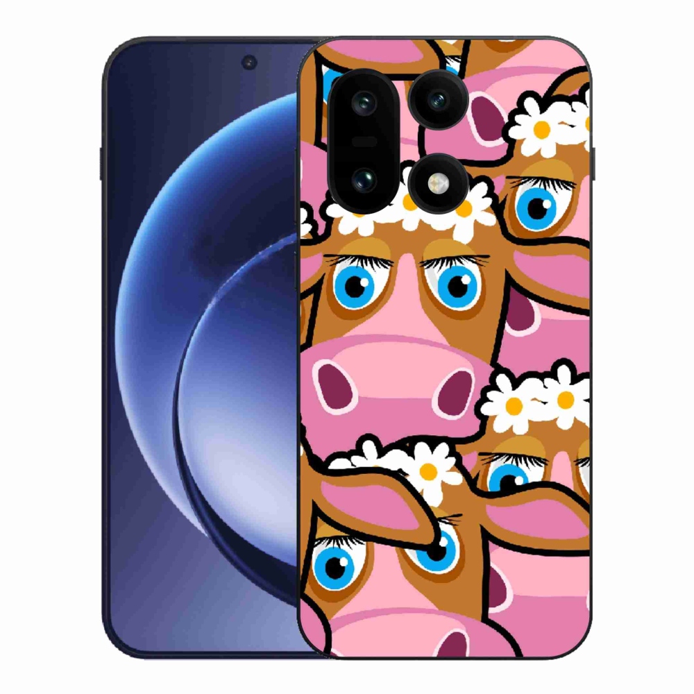 Gelový kryt mmCase na One Plus 15 - kreslené kravičky
