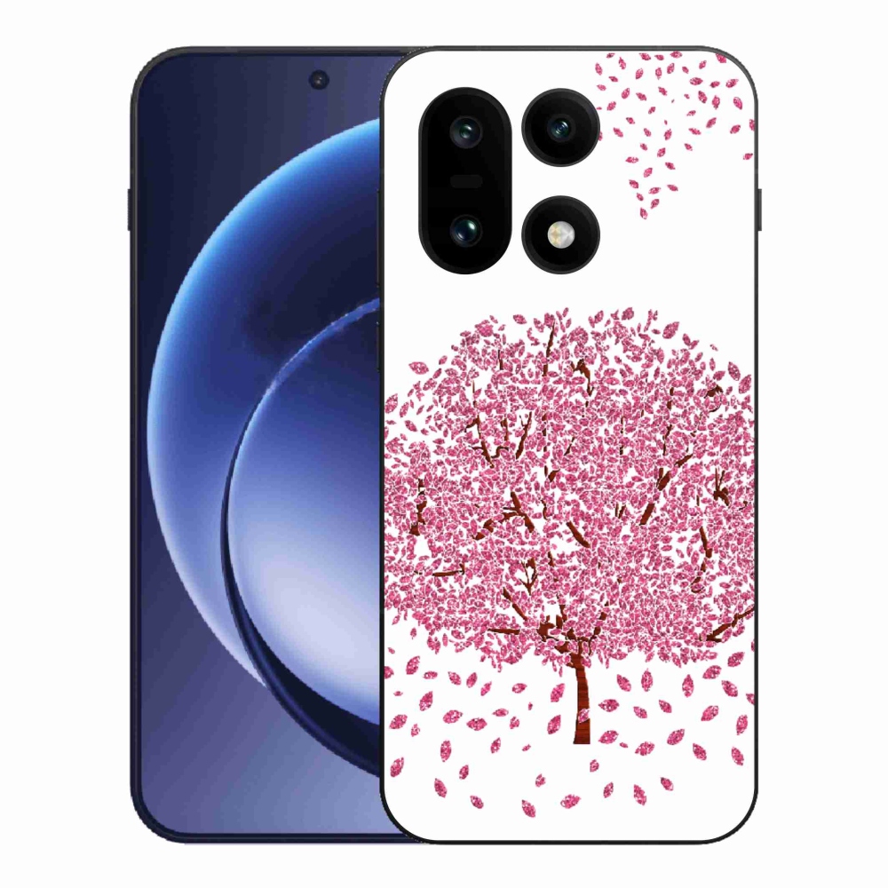 Gelový kryt mmCase na One Plus 15 - kreslený strom s listy
