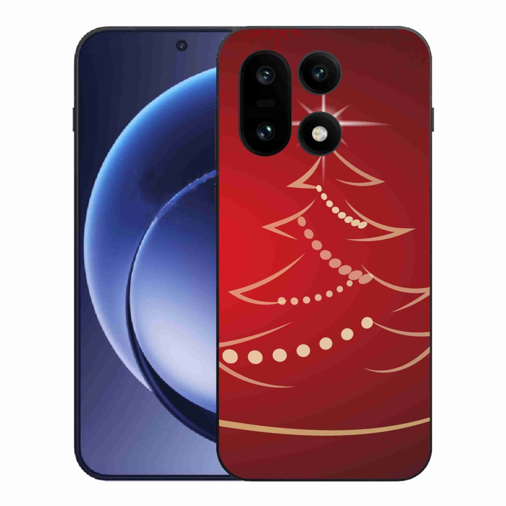 Gelový kryt mmCase na One Plus 15 - kreslený vánoční stromek