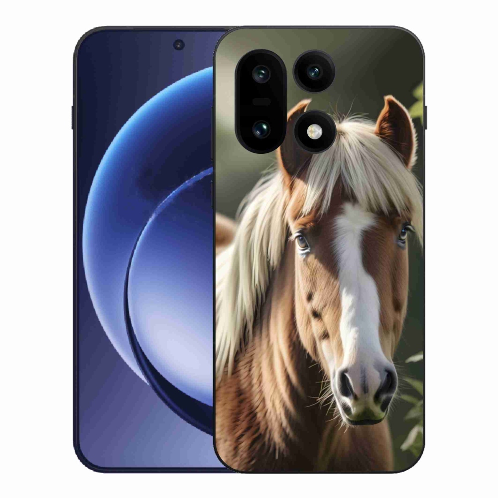 Gelový kryt mmCase na One Plus 15 - kůň se světlou hřívou