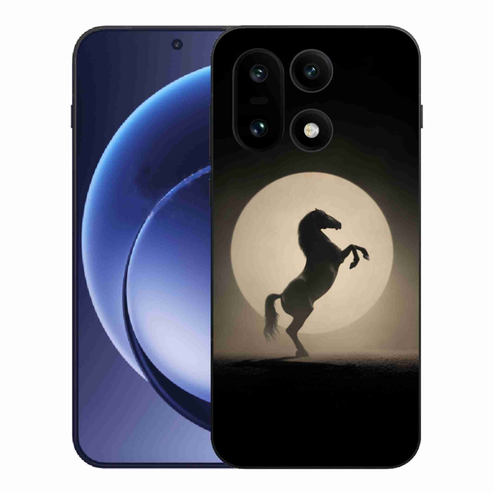 Gelový kryt mmCase na One Plus 15 - kůň v siluetě