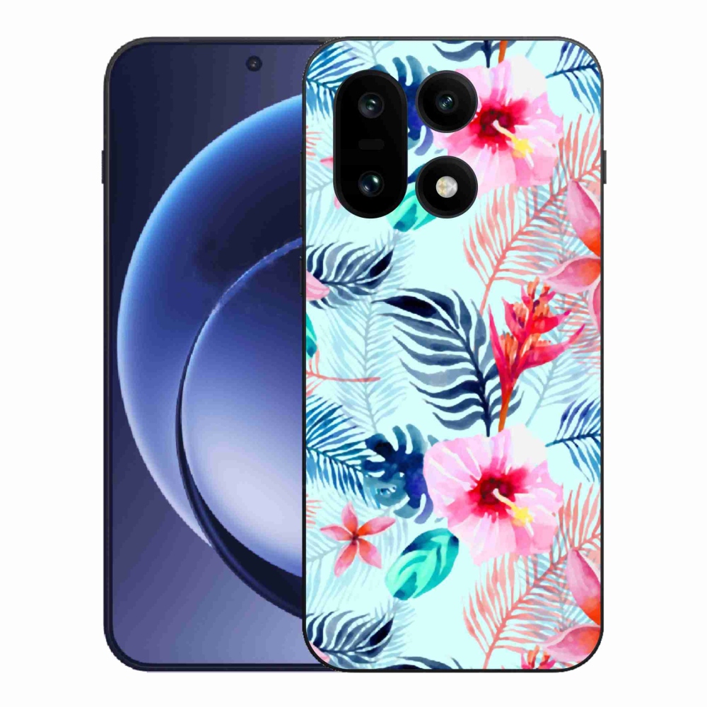 Gelový kryt mmCase na One Plus 15 - květiny