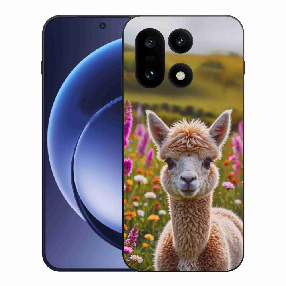Gelový kryt mmCase na One Plus 15 - lama na louce