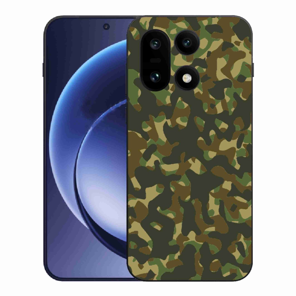 Gelový kryt mmCase na One Plus 15 - maskáčový vzor 1