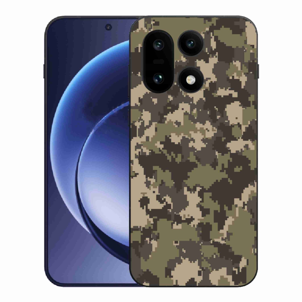 Gelový kryt mmCase na One Plus 15 - maskáčový vzor 12